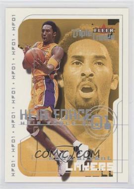 2000-01 Fleer Triple Crown - Heir Force #15 HF - Kobe Bryant