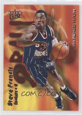 2000-01 Fleer Ultra - 2 Ball #3 TB - Steve Francis