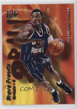 2000-01 Fleer Ultra - 2 Ball #3 TB - Steve Francis