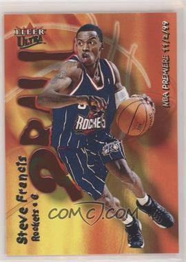 2000-01 Fleer Ultra - 2 Ball #3 TB - Steve Francis