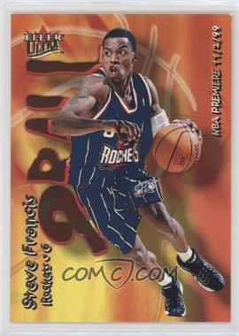 2000-01 Fleer Ultra - 2 Ball #3 TB - Steve Francis