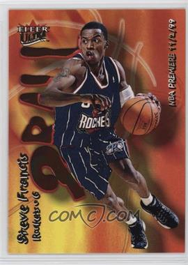 2000-01 Fleer Ultra - 2 Ball #3 TB - Steve Francis