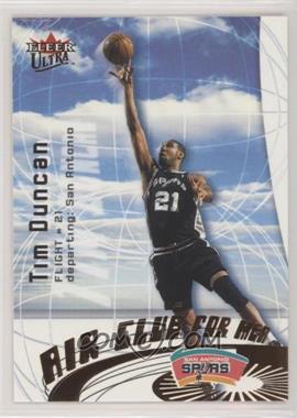 2000-01 Fleer Ultra - Air Club For Men #4 AC - Tim Duncan