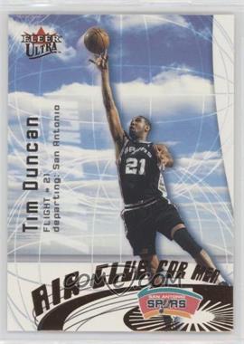 2000-01 Fleer Ultra - Air Club For Men #4 AC - Tim Duncan