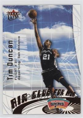 2000-01 Fleer Ultra - Air Club For Men #4 AC - Tim Duncan