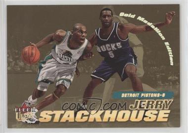 2000-01 Fleer Ultra - [Base] - Gold Medallion #168G - Jerry Stackhouse