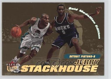 2000-01 Fleer Ultra - [Base] - Gold Medallion #168G - Jerry Stackhouse