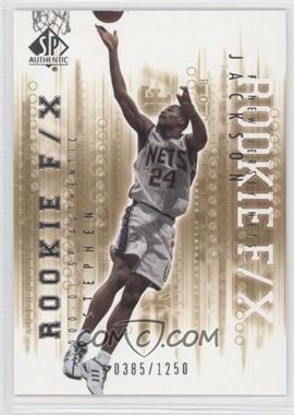 2000-01 SP Authentic - [Base] #128 - Stephen Jackson /1250