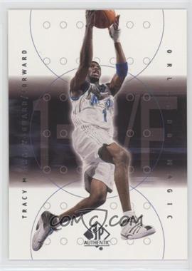 2000-01 SP Authentic - [Base] #58 - Tracy McGrady