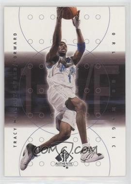 2000-01 SP Authentic - [Base] #58 - Tracy McGrady