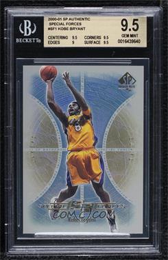 2000-01 SP Authentic - Special Forces #SF1 - Kobe Bryant [BGS 9.5 GEM MINT]