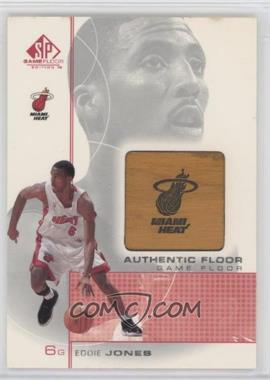 2000-01 SP Game Floor Edition - Authentic Floor #EJ - Eddie Jones