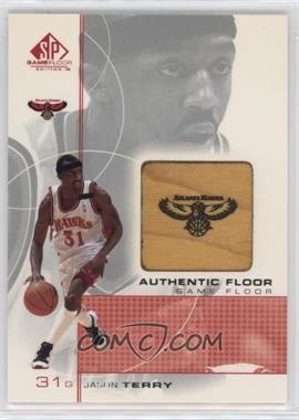 2000-01 SP Game Floor Edition - Authentic Floor #JT - Jason Terry