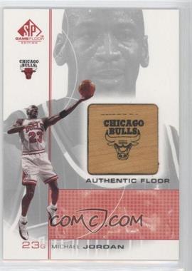 2000-01 SP Game Floor Edition - Authentic Floor #MJ - Michael Jordan