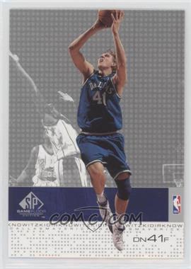 2000-01 SP Game Floor Edition - [Base] #12 - Dirk Nowitzki