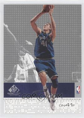 2000-01 SP Game Floor Edition - [Base] #12 - Dirk Nowitzki