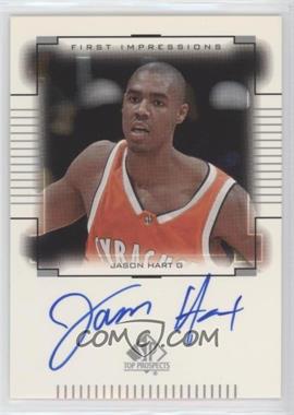 2000-01 SP Top Prospects - First Impressions #JH - Jason Hart