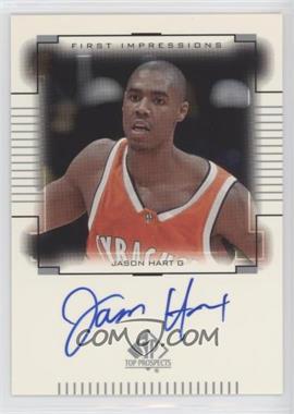 2000-01 SP Top Prospects - First Impressions #JH - Jason Hart