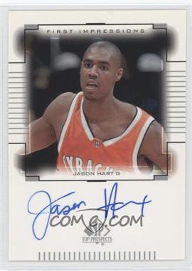 2000-01 SP Top Prospects - First Impressions #JH - Jason Hart