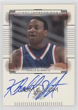 2000-01 SP Top Prospects - First Impressions #KE - Khalid El-Amin