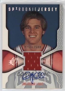 2000-01 SPx - [Base] #136 - SPx Auto Rookie Jerseys - Jake Voskuhl /2500