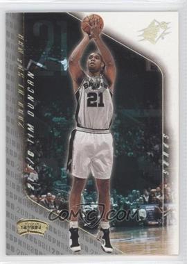 2000-01 SPx - [Base] #75 - Tim Duncan