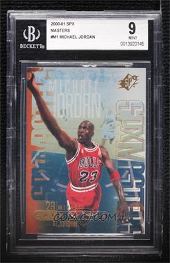 2000-01 SPx - SPx Masters #M1 - Michael Jordan [BGS 9 MINT]