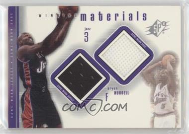 2000-01 SPx - Winning Materials #BR1 - Bryon Russell