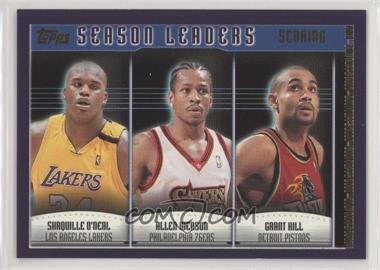 2000-01 Topps - [Base] #150 - Shaquille O'Neal, Allen Iverson, Grant Hill