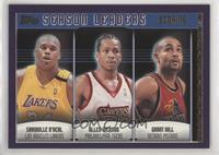 Shaquille O'Neal, Allen Iverson, Grant Hill