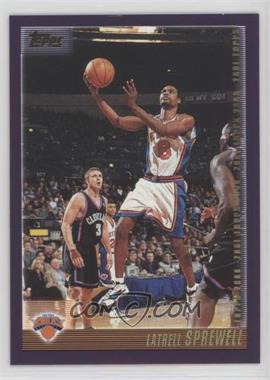 2000-01 Topps - [Base] #18 - Latrell Sprewell