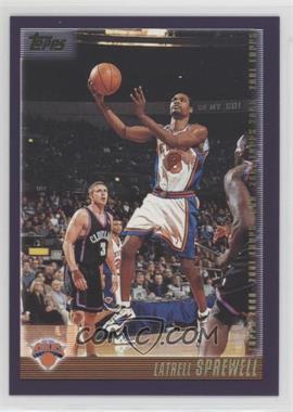 2000-01 Topps - [Base] #18 - Latrell Sprewell