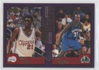 Darius Miles, Kevin Garnett [EX to NM]