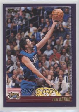 2000-01 Topps - [Base] #5 - Toni Kukoc