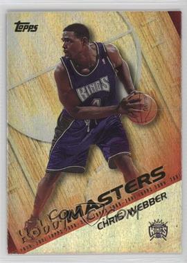 2000-01 Topps - Hobby Masters #HM10 - Chris Webber