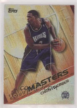 2000-01 Topps - Hobby Masters #HM10 - Chris Webber