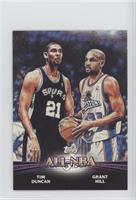 Tim Duncan, Grant Hill