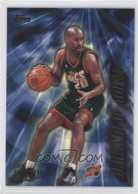 2000-01 Topps - No Limit #NL12 - Gary Payton