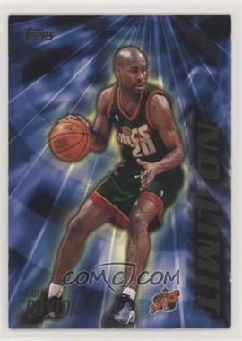 2000-01 Topps - No Limit #NL12 - Gary Payton