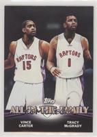 Vince Carter, Tracy McGrady [EX to NM]