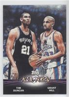 Tim Duncan, Grant Hill