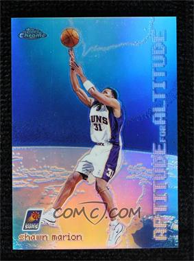 2000-01 Topps Chrome - Aptitude for Altitude - Refractor #AA3 - Shawn Marion