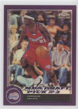 2000-01 Topps Chrome - [Base] - Refractor #153 - Darius Miles /199