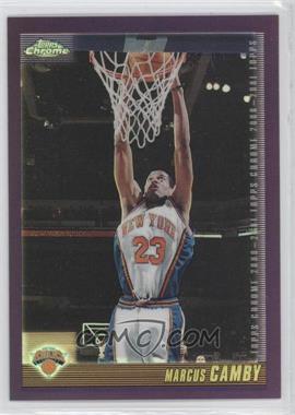 2000-01 Topps Chrome - [Base] - Refractor #2 - Marcus Camby