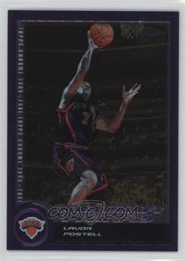 2000-01 Topps Chrome - [Base] #189 - Lavor Postell /1999