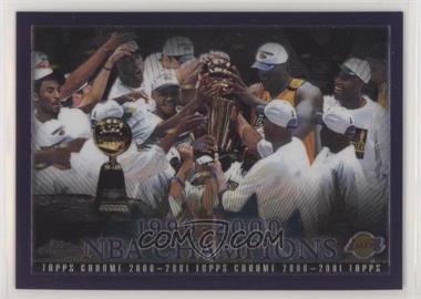 2000-01 Topps Chrome - [Base] #85 - Los Angeles Lakers Team