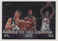 Mike Miller, Darius Miles, DerMarr Johnson