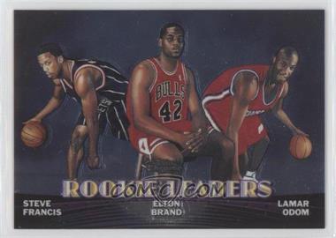 2000-01 Topps Chrome - Combos #TC7 - Elton Brand, Lamar Odom, Steve Francis