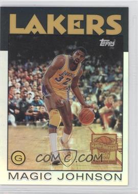 2000-01 Topps Chrome - Magic Johnson Commemorative Series - Refractors #MJ4 - Magic Johnson