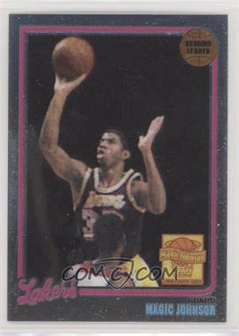 2000-01 Topps Chrome - Magic Johnson Commemorative Series Reprints #1 - Magic Johnson 1980-81 Topps